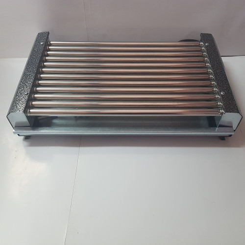 Електрическа скара Аида 2 1600W, без капак, неръждаеми тръби 